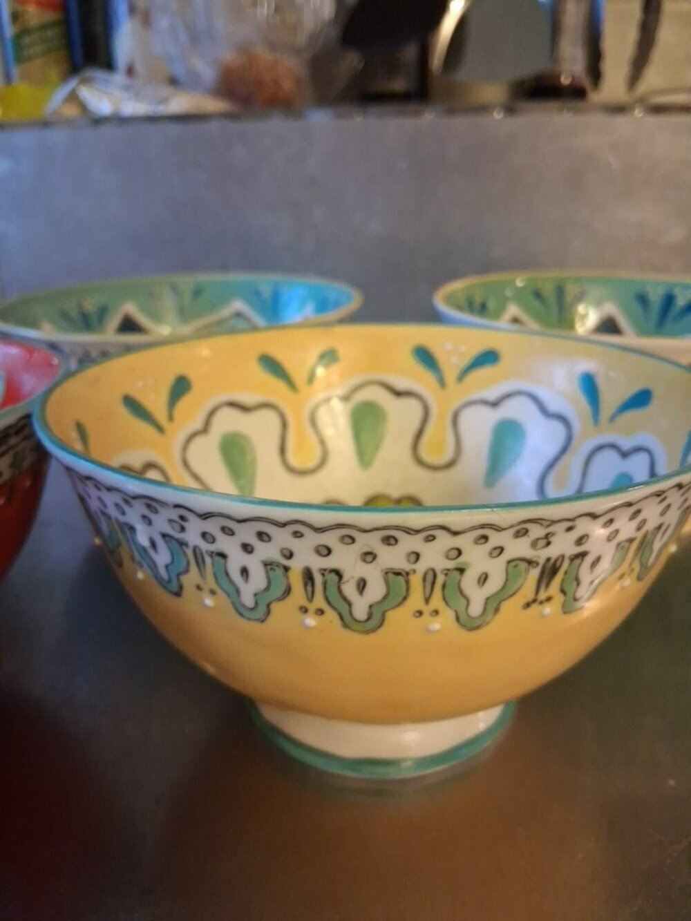 Anthropologie Elka Ayaka Bowls X 5 - Picture 3 of 5
